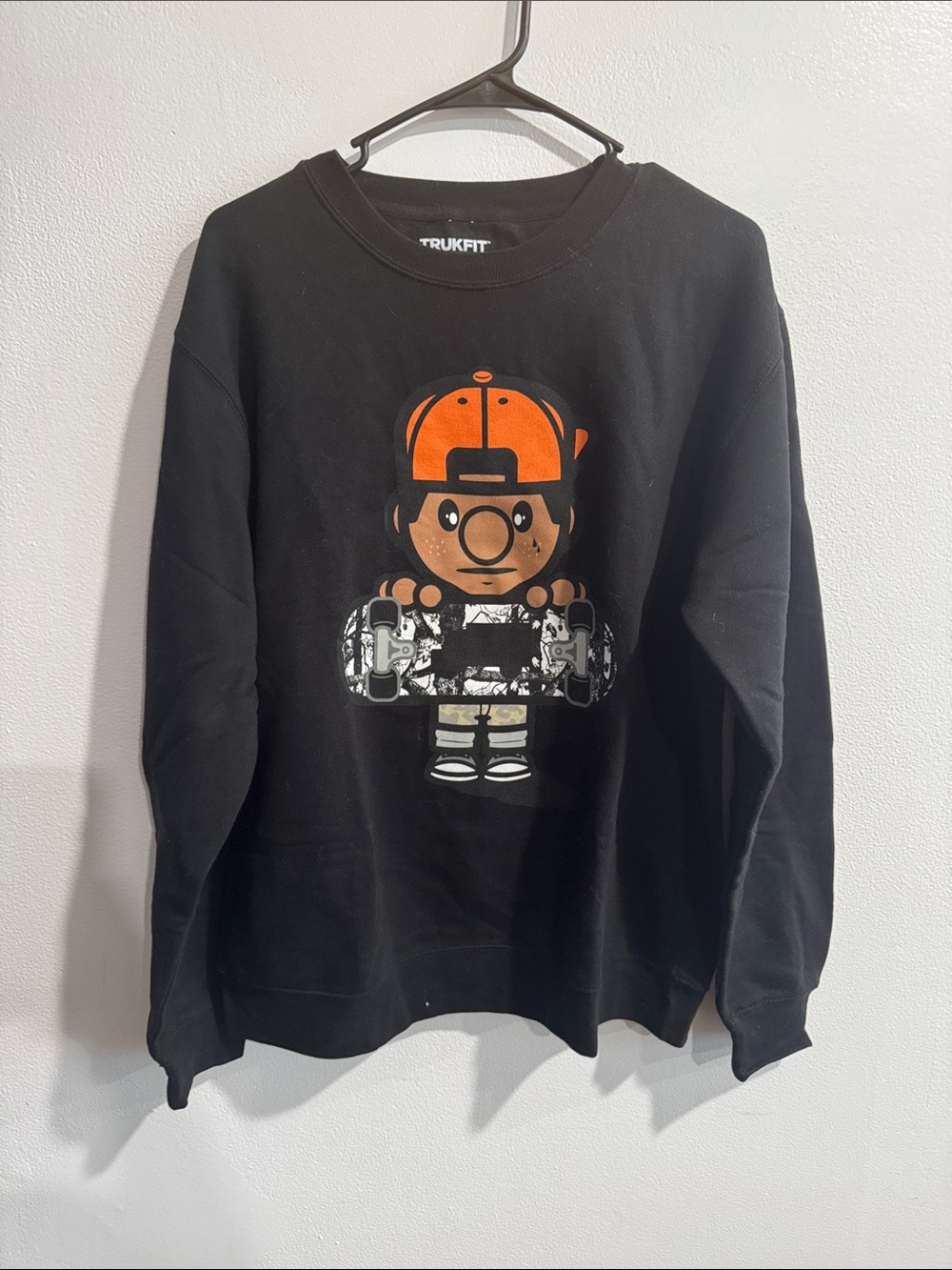 Vintage Trukfit Skater Crewneck in Black size Medium